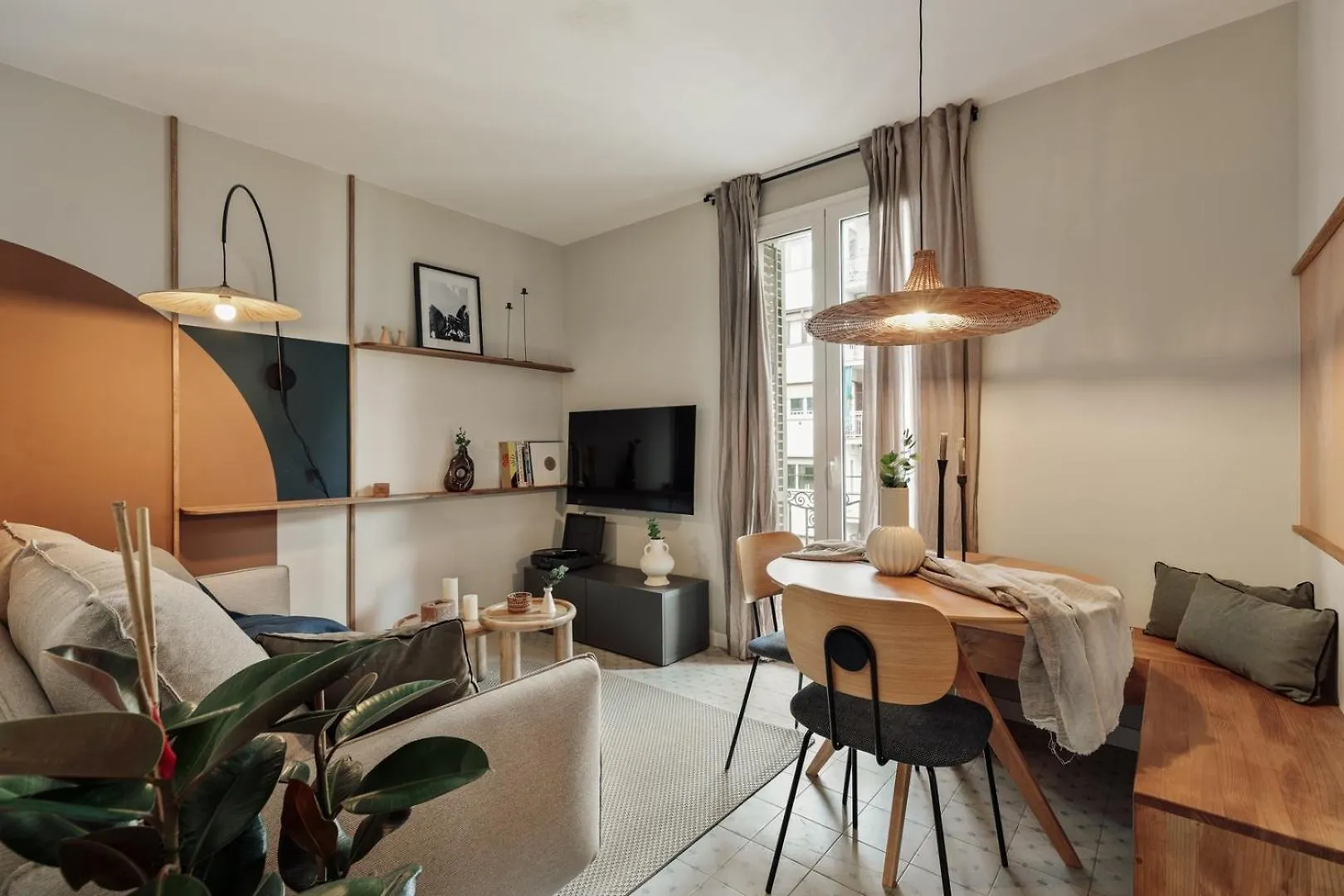Yesil - 2 Bedrooms And Office In Sant Antoni Barcellona Appartamento